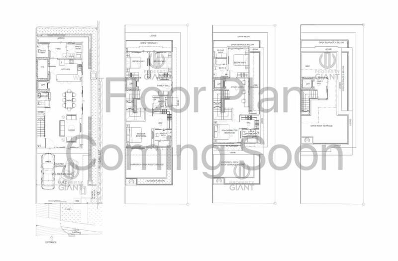 Frankel Estate ️ D15 Brand New LinkedBungalow. Direct Beach & MRT