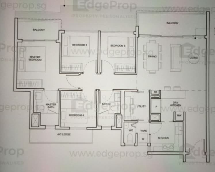 Forest Woods, 11 Lorong Liew Lian, 4 Bedrooms, 1,249 sqft, Condominium For Sale, by MH Quek, 24815528 - PropertyGuru.com.sg