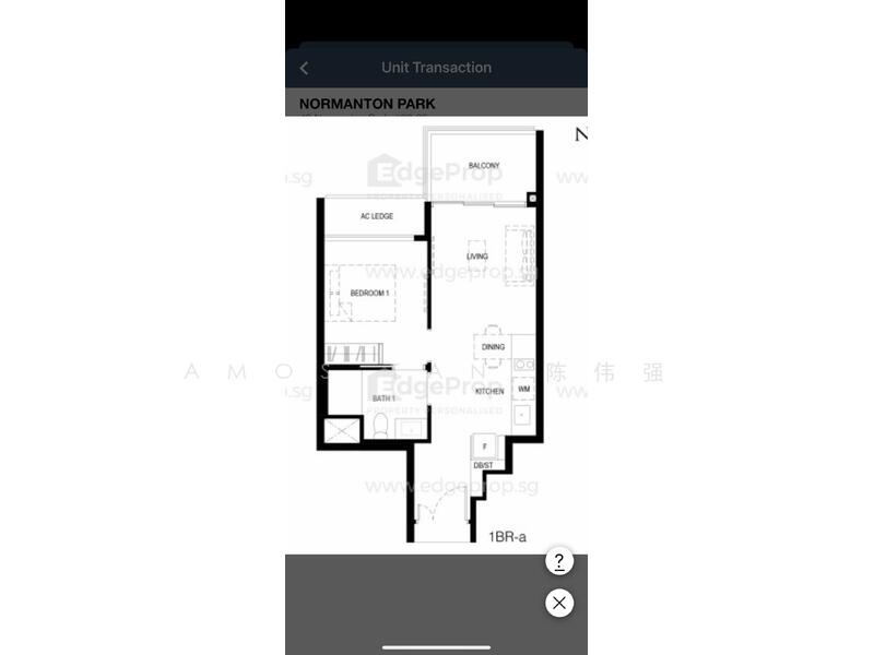 Normanton Park, 49 Normanton Park, 1 Bedroom, 527 sqft, Condominium For Rent, by Amos Tan 陈伟强, 24817157 - PropertyGuru.com.sg