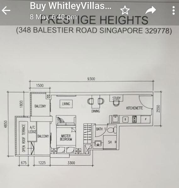 Prestige Heights, 348 Balestier Road, Balestier / Toa Payoh, Studio, 420 sqft, Apartment For Sale, by Tham C K, 24823072 - PropertyGuru.com.sg