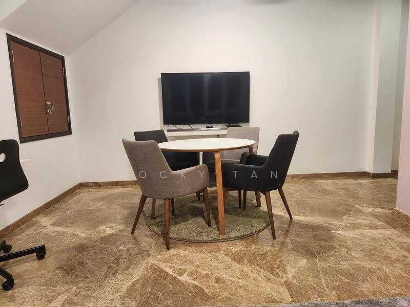 6) Dining Table and TV View from Lounge Sofa