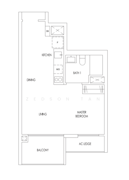 Treasure at Tampines, 9 Tampines Lane, 1 Bedroom, 463 sqft, Condominium For Rent, by Zedson Tan, 24835174 - PropertyGuru.com.sg