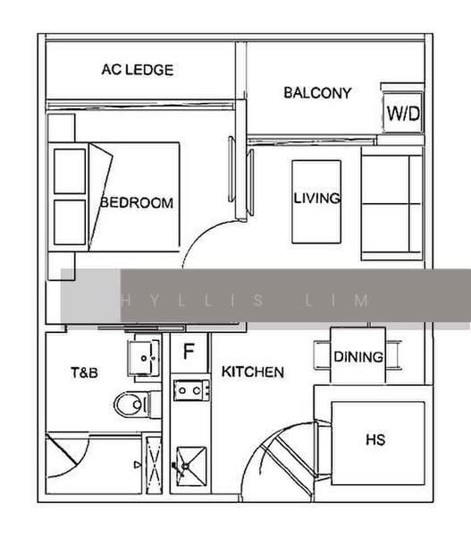 Jool Suites, 2 Sing Joo Walk, 1 Bedroom, 409 sqft, Apartment For Rent, by Phyllis Lim, 24836754 - PropertyGuru.com.sg