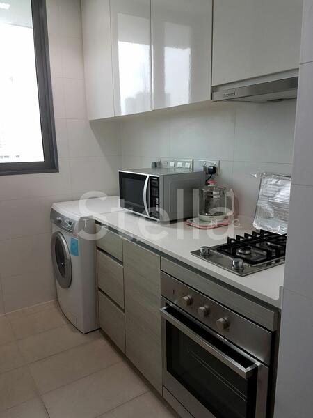 Enclose Kitchen fully furnished 