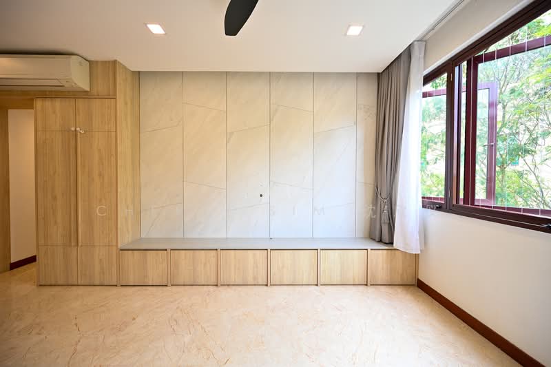 The Trevose Condominium For Sale at S$ 3,180,000 | PropertyGuru Singapore - built TV console with feature wall and bottom storage