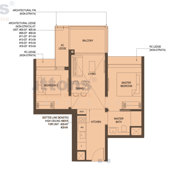 The M, 30 Middle Road, 2 Bedrooms, 592 sqft, Condominium For Rent, by Gates Lee, 24842001 - PropertyGuru.com.sg