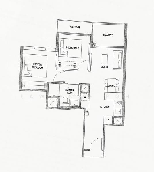 The Florence Residences, 81 Hougang Avenue 2, 2 Bedrooms, 635 sqft, Condominium For Rent, by Lawrence Poh, 24842759 - PropertyGuru.com.sg