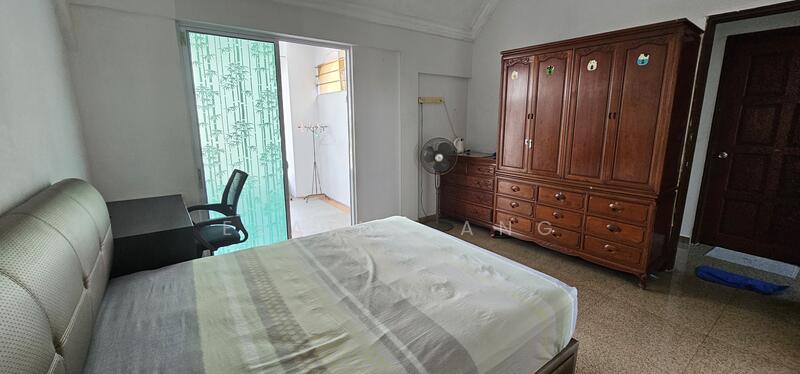 Master room on upper level