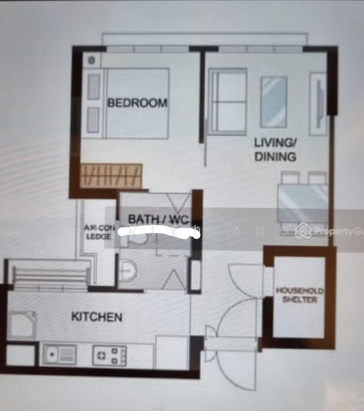 450D Bukit Batok West Avenue 6, 450D Bukit Batok West Avenue 6, 1 Bedroom, 505 sqft, HDB Flat For Rent, by Shirley Ang, 24846077 - PropertyGuru.com.sg