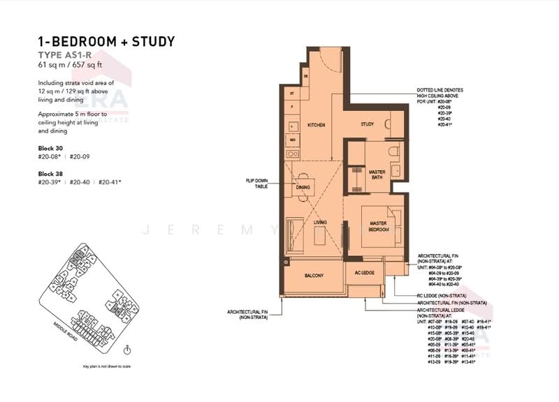 The M, 30 Middle Road, 1 Bedroom, 657 sqft, Condominium For Rent, by Jeremy Liew, 24847075 - PropertyGuru.com.sg