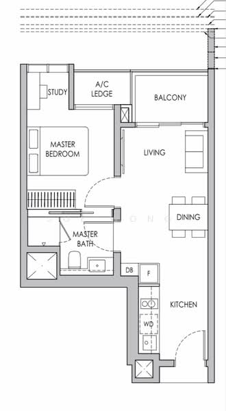 Sengkang Grand Residences, 72 Compassvale Bow, 1 Bedroom, 474 sqft, Condominium For Rent, by Joe Wong, 24857091 - PropertyGuru.com.sg