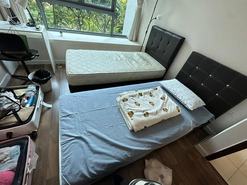 Master Room, currently has 2 single beds