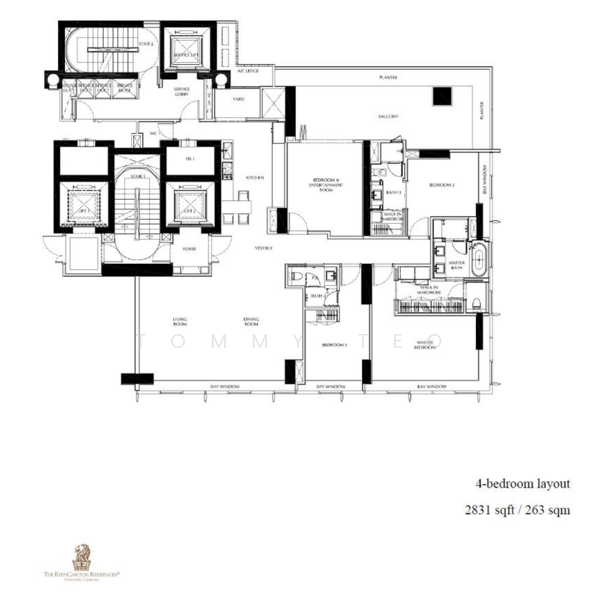 The Ritz-Carlton Residences, 65 Cairnhill Road, 4 Bedrooms, 2,831 sqft, Condominium For Sale, by Tommy Teo, 24858083 - PropertyGuru.com.sg