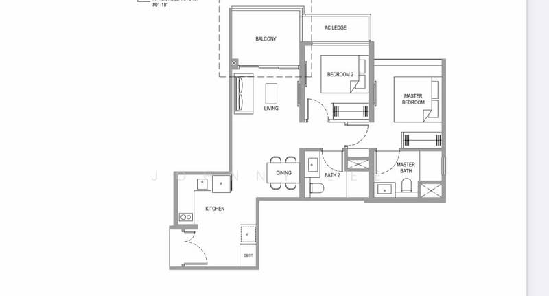 Verdale, 2 De Souza Avenue, 2 Bedrooms, 724 sqft, Condominium For Rent, by Johnny Lee, 24866629 - PropertyGuru.com.sg
