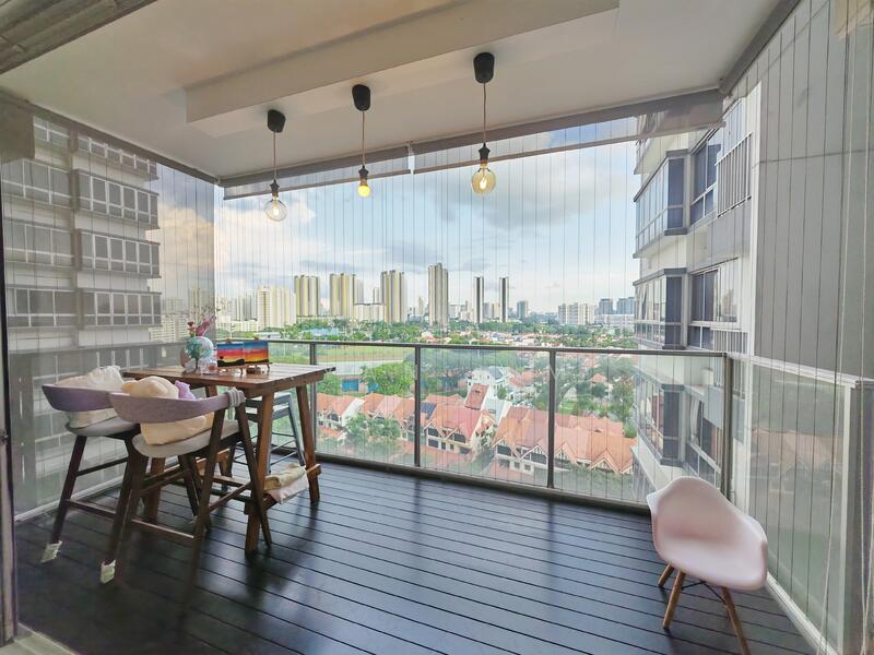 Living room balcony