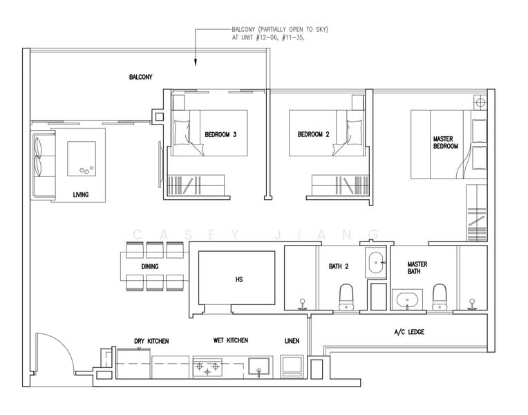 Forestville, 22 Woodlands Drive 16, 3 Bedrooms, 1,033 sqft, Executive Condominium For Rent, by Casey Jiang, 24875322 - PropertyGuru.com.sg