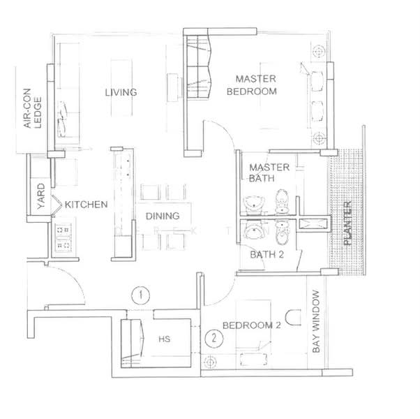 Studio 3, 28 Shanghai Road, 2 Bedrooms, 883 sqft, Apartment For Rent, by Derek Teng, 24876664 - PropertyGuru.com.sg