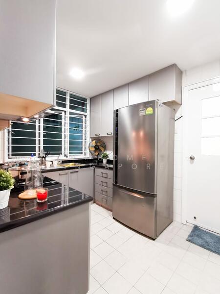 Enclosed Kitchen