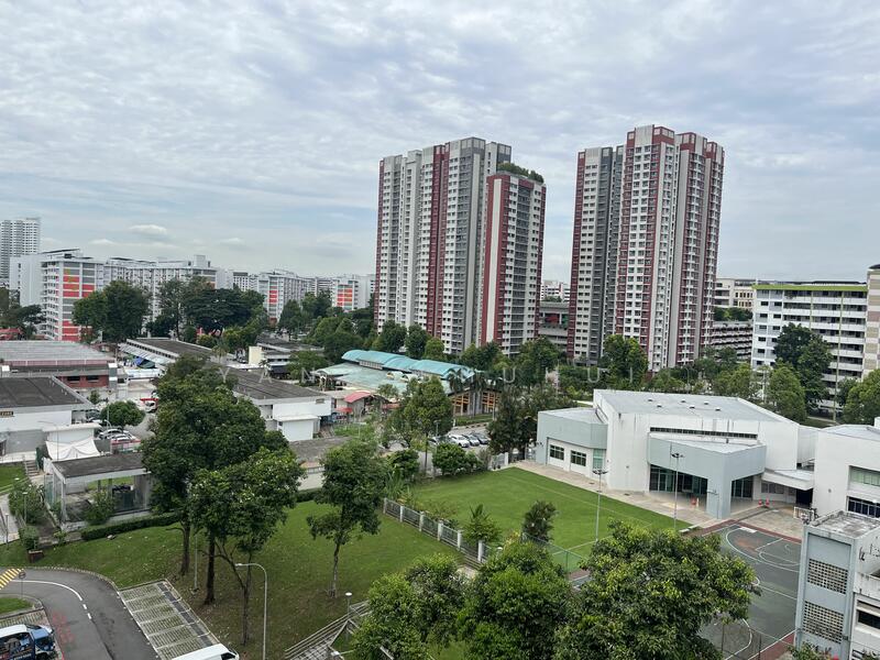 View from lift corridor entrance