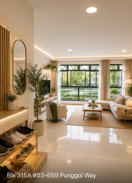 315A Punggol Way, 315A Punggol Way, 3 Bedrooms, 1,216 sqft, HDB Flat For Sale, by Mitchelle Wong, 24890398 - PropertyGuru.com.sg