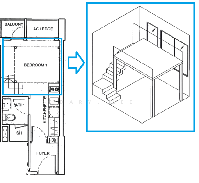 City Gate, 371 Beach Road, Studio, 250 sqft, Apartment For Rent, by Daryl Lee, 24895501 - PropertyGuru.com.sg