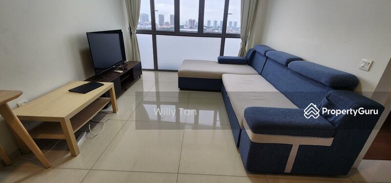 Living Room with L sofa