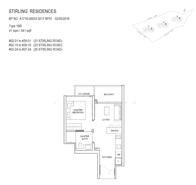 Stirling Residences, 23 Stirling Road, 1 Bedroom, 441 sqft, Condominium For Rent, by Jayce Peng, 24897992 - PropertyGuru.com.sg