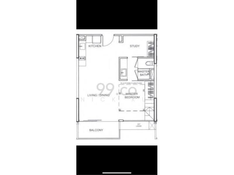 Watertown, 63 Punggol Central, Hougang / Punggol / Sengkang, 1 Bedroom, 603 sqft, Condominium For Rent, by Nick Xu, 24898324 - PropertyGuru.com.sg