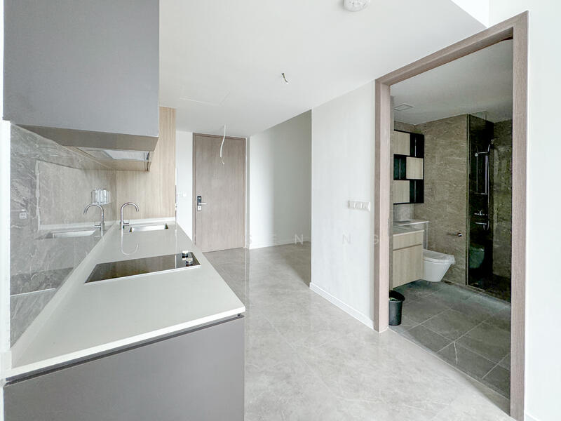 Open concept kitchen