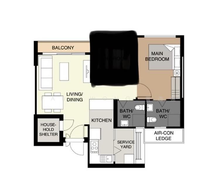 26A Jalan Membina, 26A Jalan Membina, 1 Bedroom, 560 sqft, HDB Flat For Rent, by Paul Wong 黄逸强, 24903970 - PropertyGuru.com.sg