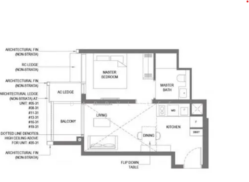 The M, 36 Middle Road, 1 Bedroom, 431 sqft, Condominium For Rent, by Darryl Lee, 24908983 - PropertyGuru.com.sg
