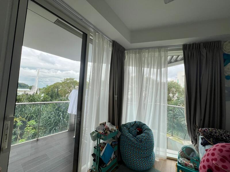open view towards Keppel Island from one of the bedroom