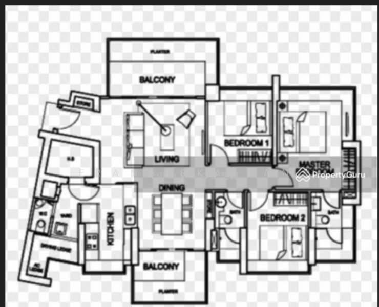 The Regency at Tiong Bahru, 38 Chay Yan Street, 3 Bedrooms, 1,281 sqft, Condominium For Rent, by Fransiska Tan, 24918569 - PropertyGuru.com.sg