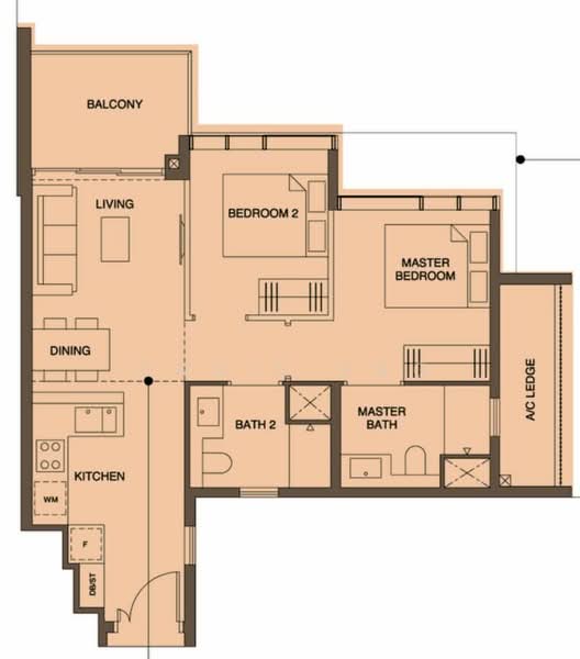 Leedon Green, 30 Leedon Heights, Tanglin / Holland / Bukit Timah, 2 Bedrooms, 700 sqft, Condominium For Rent, by Chris Eng, 24922155 - PropertyGuru.com.sg