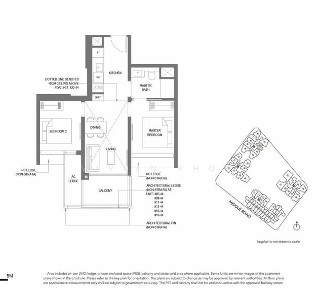 The M, 38 Middle Road, 2 Bedrooms, 592 sqft, Condominium For Rent, by Vivian Khor, 24925618 - PropertyGuru.com.sg