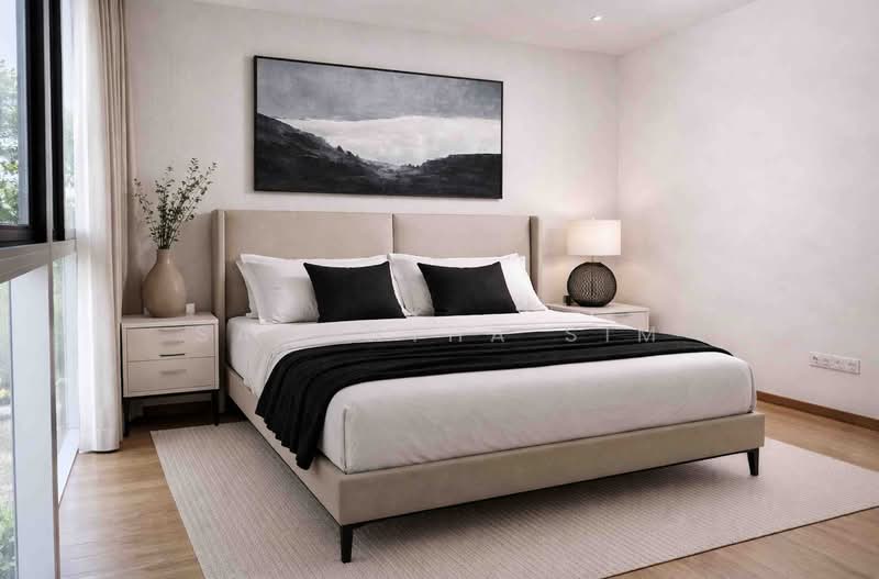 Residences 8, Lengkok Merak, 3 Bedrooms, 7,304 sqft, Semi-Detached House For Rent, by Samantha Sim, 24930044 - Ensuite bedroom 2 - PropertyGuru.com.sg