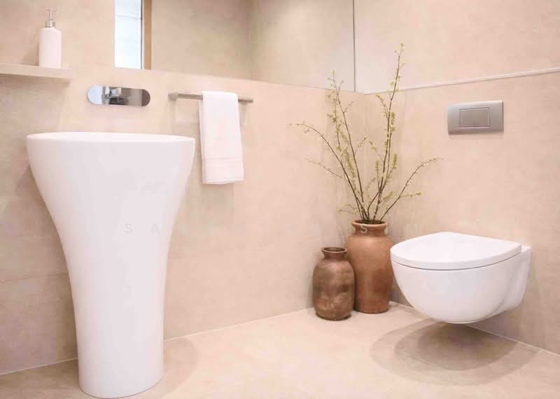 Residences 8, Lengkok Merak, 3 Bedrooms, 7,304 sqft, Semi-Detached House For Rent, by Samantha Sim, 24930044 - Powder room - PropertyGuru.com.sg