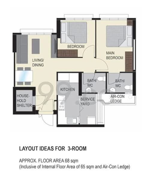 Stirling Residences, 23 Stirling Road, 4 Bedrooms, 979 sqft, Condominium For Rent, by Melissa Cheng 郑芷君, 24933859 - PropertyGuru.com.sg