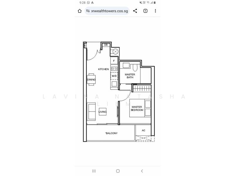 Commonwealth Towers, 230 Commonwealth Avenue, 1 Bedroom, 464 sqft, Condominium For Rent, by Lavina Natasha Liem, 24941359 - PropertyGuru.com.sg