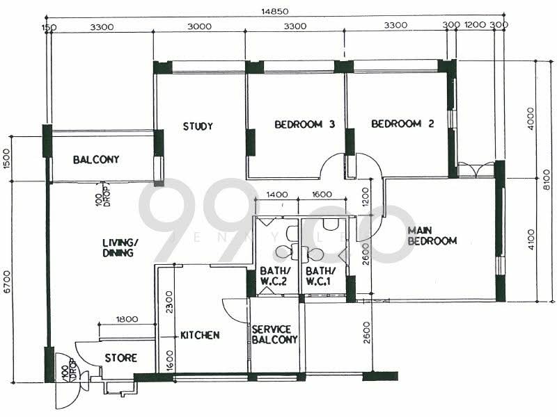 507 Serangoon North Avenue 4, 507 Serangoon North Avenue 4, 3 Bedrooms, 1,323 sqft, HDB Flat For Rent, by Jenny Lalla Lee, 24944136 - PropertyGuru.com.sg