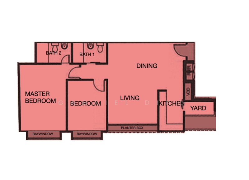Chelsea Grove, 2 Martaban Road, 2 Bedrooms, 958 sqft, Apartment For Rent, by Gabriel Ding, 24944888 - PropertyGuru.com.sg