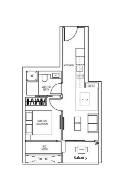 Sky Everton, 50 Everton Road, City & South West (D01-08), Chinatown / Tanjong Pagar, 1 Bedroom, 463 sqft, Condominium For Sale, by Joanne Koh, 24950445 - PropertyGuru.com.sg