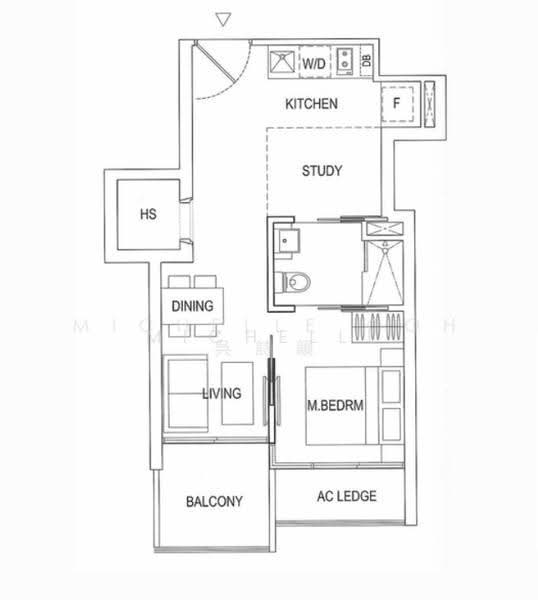 Robinson Suites, 50 Robinson Road, Boat Quay / Raffles Place / Marina, 1 Bedroom, 495 sqft, Condominium For Sale, by Michelle Goh 呉詩韻, 24951247 - PropertyGuru.com.sg