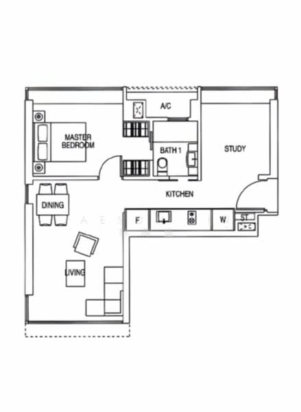 Citylights, 90 Jellicoe Road, 1 Bedroom, 678 sqft, Condominium For Rent, by Jaeson Lin 林暉盛, 24959751 - PropertyGuru.com.sg