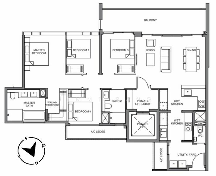 Leedon Green, 32 Leedon Heights, 4 Bedrooms, 1,494 sqft, Condominium For Rent, by Jimme Pang, 24960657 - PropertyGuru.com.sg