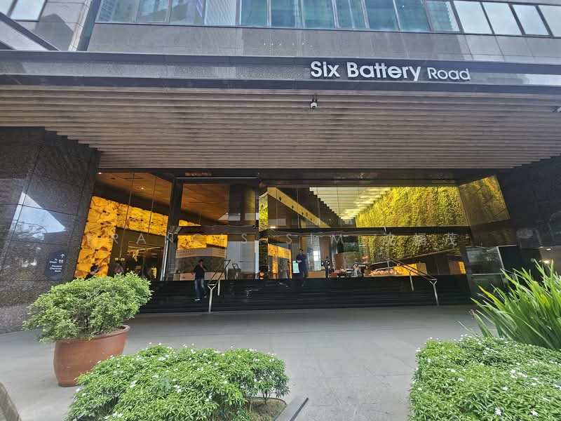Six Battery Road Building, , 2,390 sqft, Office For Rent, by Francis Sim, 24960802 - CommercialGuru.com.sg
