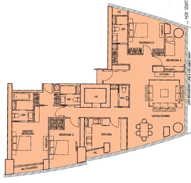 The Sail @ Marina Bay, 6 Marina Boulevard, Boat Quay / Raffles Place / Marina, 4 Bedrooms, 2,099 sqft, Condominium For Rent, by William Oo, 24962950 - PropertyGuru.com.sg