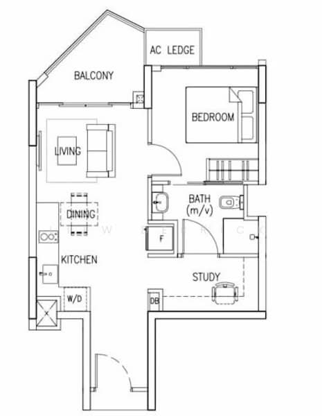 The Skywoods, 11 Dairy Farm Heights, 1 Bedroom, 527 sqft, Condominium For Rent, by Liew Derrick, 24964947 - PropertyGuru.com.sg