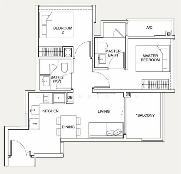 Dunearn 386, 386 Dunearn Road, 2 Bedrooms, 667 sqft, Condominium For Rent, by Cassandra Lim, 24977461 - PropertyGuru.com.sg