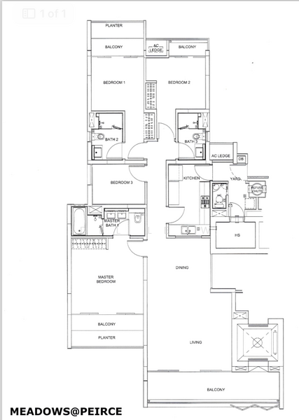 Meadows @ Peirce, 626 Upper Thomson Road, 4 Bedrooms, 1,851 sqft, Condominium For Rent, by Del Leow, 24983663 - PropertyGuru.com.sg